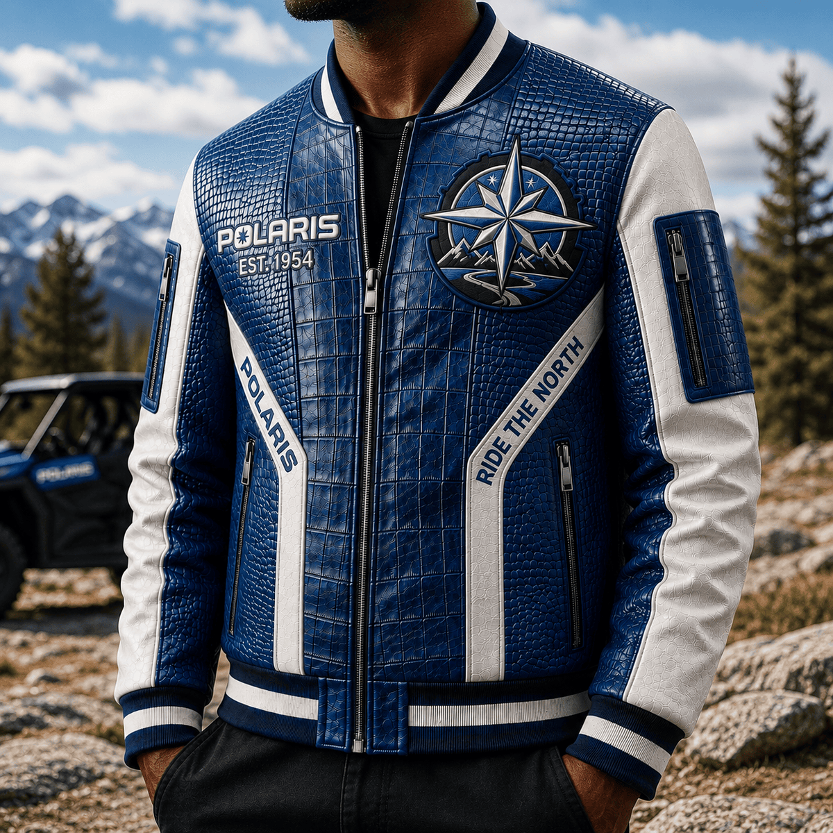 Premium POL Leather Zipper Jacket TNSM