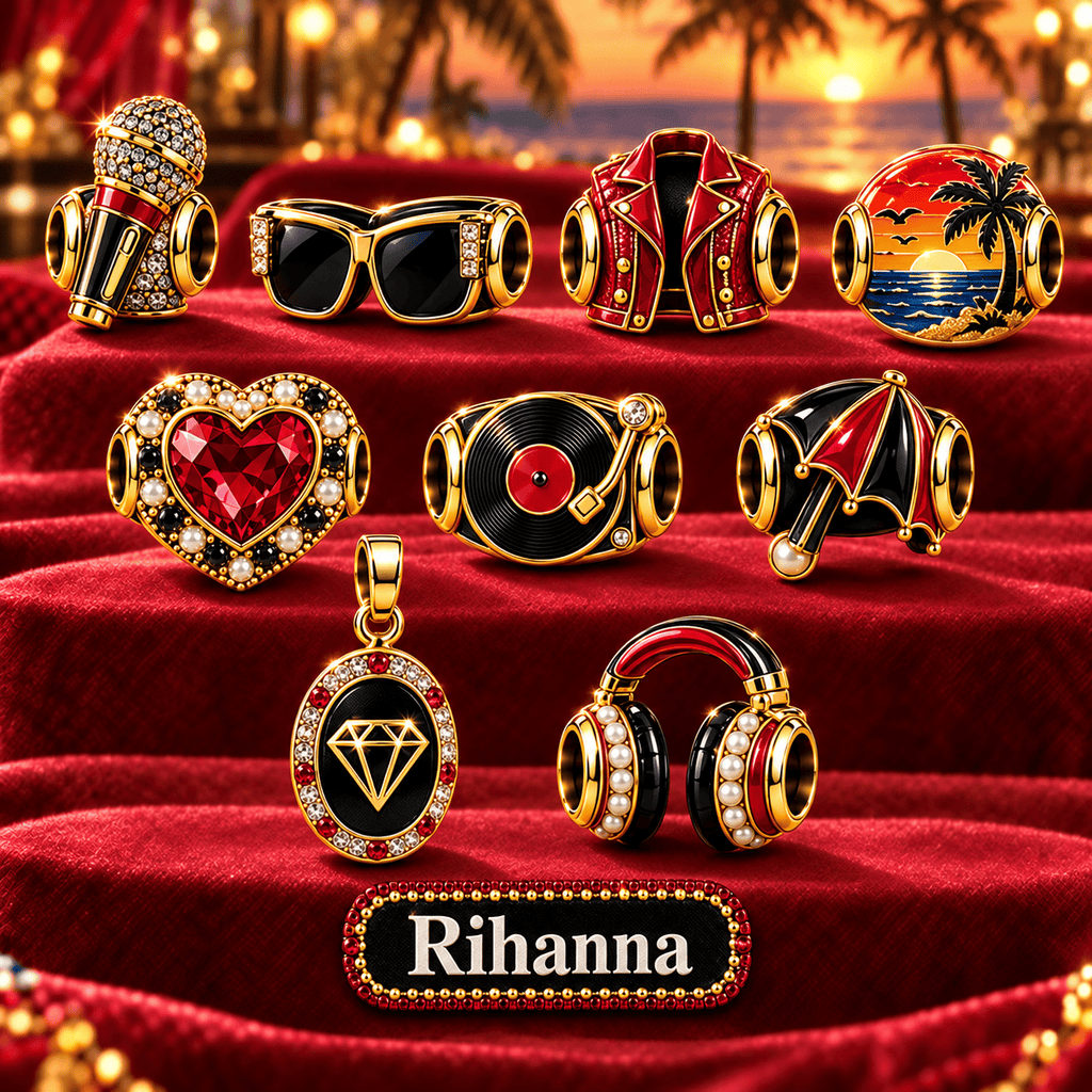 RHN Gold Charm Set PNPA