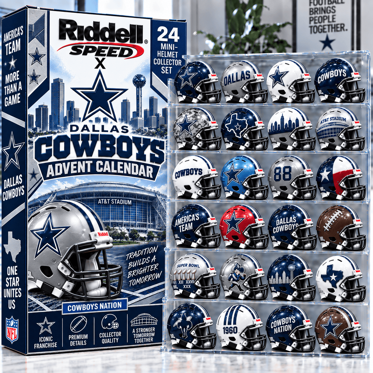 Premium DLCB Mini Helmet Advent Calendar PDL