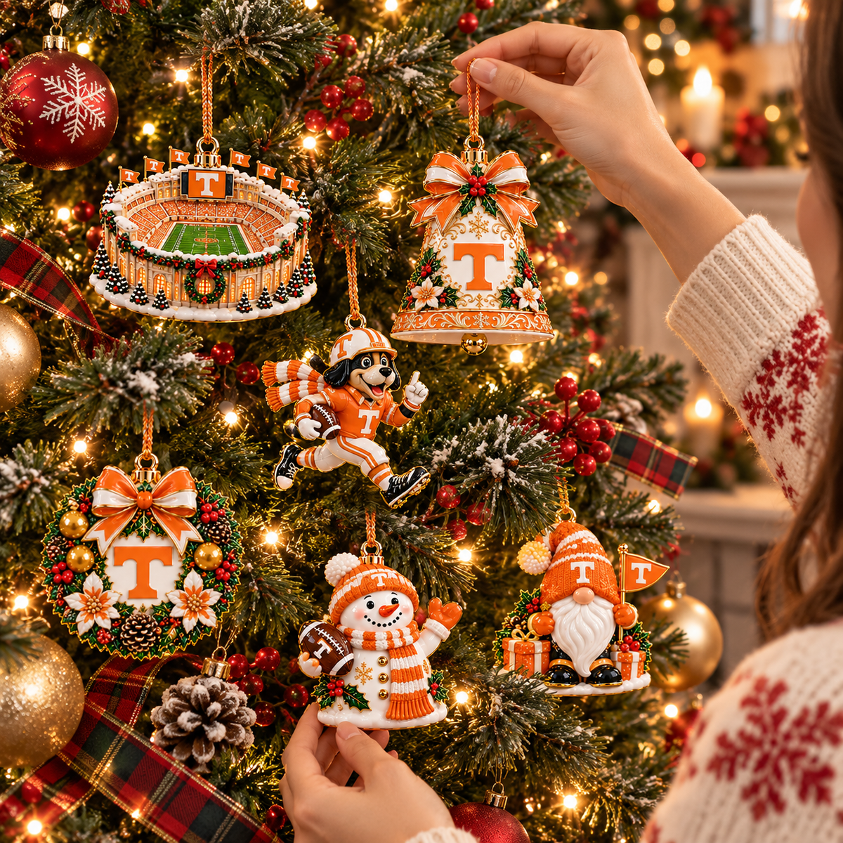 TVF Premium Christmas Tree Ornament Set BMD
