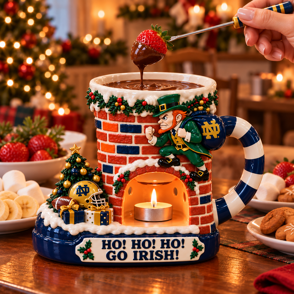 NDFI Special Christmas Chocolate Fondue Mug TTTT