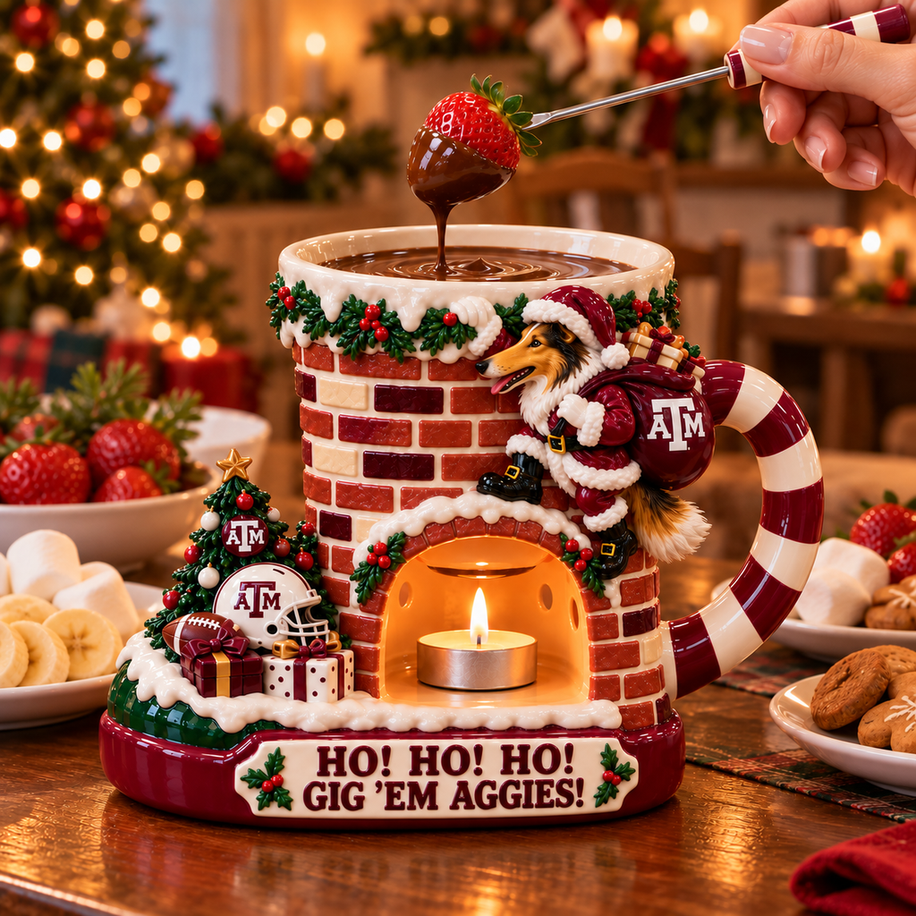 TAMA Special Christmas Chocolate Fondue Mug TTTT